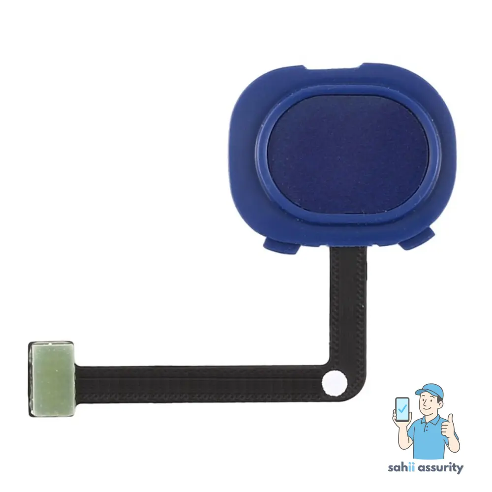 Fingerprint Sensor with Flex Cable for Samsung Galaxy M20 Blue thumbnail